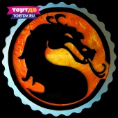 Торт Мортал Комбат (Mortal Kombat) в Хабаровске