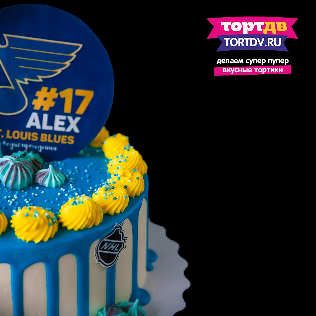 Торт болельщику St. Louis Blues